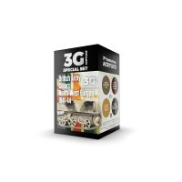 AKアクリル3G[AK11680][3G]イギリス軍ヨーロッパ戦線1941-44年4色セット