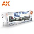 AKアクリル3G[AK11723][3G]WW2イギリス空軍RAF航空機カラー8色セット