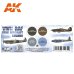 画像2: AKアクリル3G[AK11727][3G]WW2イギリス空軍SEAC航空機カラー4色セットWW2 (2)