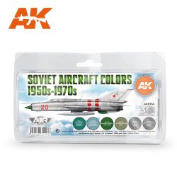 画像1: AKアクリル3G[AK11743][3G]ソビエト航空機カラー6色セット1950s-1970s