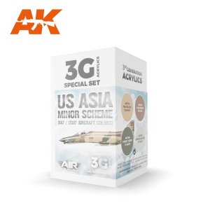 画像1: AKアクリル3G[AK11751][3G]中東IIAF&IRIAF航空機カラー4色セット (1)