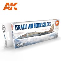AKアクリル3G[AK11752][3G]イスラエル空軍航空機カラー8色セット