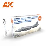 AKアクリル3G[AK11754][3G]イギリス海軍航空機カラー6色セット1945-2010