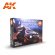 画像1: AKアクリル3G[AK11758][3G]透明6色セット (1)