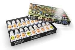 画像2: AKアクリル3G[AK11764][3G]アメリカ南北戦争ゲームフィギュア18色セット by RAFA "ARCHIDUQUE"