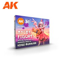 AKアクリル3G[AK11765][3G]アニメフィギュア18色セット by ケイゴ・ムラカミ