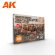 画像1: AKアクリル3G[AK11776][3G]30年戦争ゲームフィギュア18色セット by ラーファ・アルチデューケ (1)