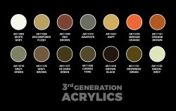 画像7: AKインタラクティブ[AK11778]アメリカ空挺師団D-DAY　ウォーゲームスターター14色セット・フィギュア付き