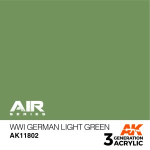 画像1: AKアクリル3G[AK11802][3G]WW1ジャーマンライトグリーン (1)