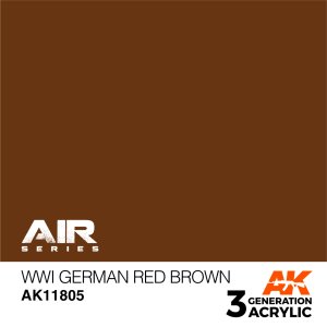 画像1: AKアクリル3G[AK11805][3G]WW1ジャーマンレッドブラウン (1)