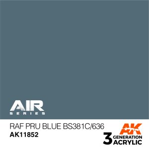 画像1: AKアクリル3G[AK11852][3G]RAF PRUブルー BS381C/636 (1)