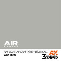 AKアクリル3G[AK11853][3G]RAFライトエアクラフトグレイ BS381C/627