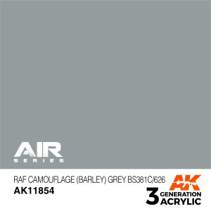 画像1: AKアクリル3G[AK11854][3G]RAF カモフラージュ(バーリー)グレイ BS381C/626 (1)