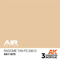 画像1: AKアクリル3G[AK11870][3G]レドームタン FS33613