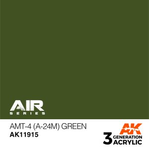 画像1: AKアクリル3G[AK11915][3G]AMT-4 (A-24m) グリーン (1)