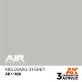 AKアクリル3G[AK11920][3G]MiG-25/MiG-31グレイ