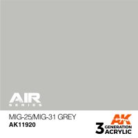 AKアクリル3G[AK11920][3G]MiG-25/MiG-31グレイ