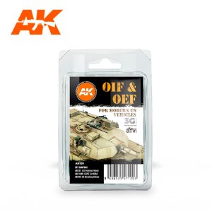 画像1: AKインタラクティブ[AK00120]現用米軍OIF&OEFウェザリングセット (1)
