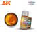 画像2: AKインタラクティブ[AK01238]リキッドピグメント蛍光ライトオレンジ (2)