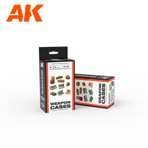 画像1: AKインタラクティブ[AK01361]武器ケースセット(ウォーゲーム用30-35mmサイズ) (1)