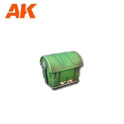 画像2: AKインタラクティブ[AK01362]ゴミ箱セット(ウォーゲーム用30-35mmサイズ)