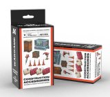 AKインタラクティブ[AK01364]工事現場アクセサリーセット(ウォーゲーム用30-35mmサイズ)