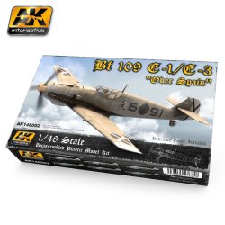 画像1: AKインタラクティブ[AK148002]1/48 Bf-109 E-1/E-3 "スペイン市民戦争"