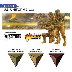 画像3: AKインタラクティブ[AK17505][QG]USアメリカ軍ユニフォーム3色セット