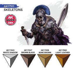 画像3: AKインタラクティブ[AK17511][QG]スケルトン4色セット