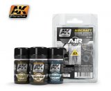 AKインタラクティブ[AK02000]航空機エンジンウェザリングセット