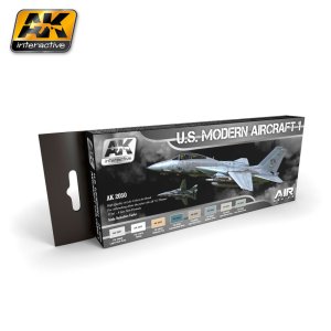 画像1: AKインタラクティブ[AK2050]アメリカ現用航空機カラーセット1(エアシリーズ) (1)