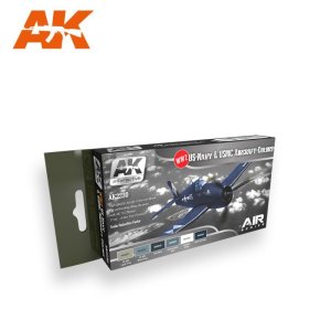 画像1: AKインタラクティブ[AK02230]WW2アメリカ海軍・海兵隊航空機カラーズ (1)