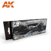 AKインタラクティブ[AK02240]ソビエト航空機カラーセット 1941-1945