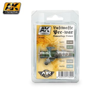 画像1: AKインタラクティブ[AK02320]  ドイツ空軍カラーズWW2以前 (1)