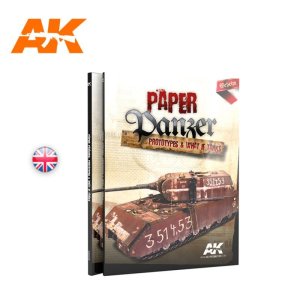 画像1: AKインタラクティブ書籍[AK246]書籍　ペーパーパンツァー　WW2ドイツ計画車輌 (1)
