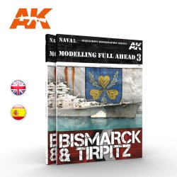 画像1: AKインタラクティブ書籍[AK249]書籍　モデリングフルアヘッド3　ビスマルク＆ティルピッツ