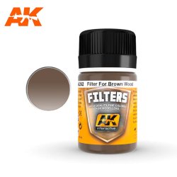 画像1: AKインタラクティブ[AK00262]ウッド用レッドブラウンフィルター