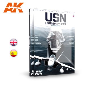 画像1: AKインタラクティブ[AK278]書籍　USNレジェンダリージェッツ　アメリカ海軍ジェット戦闘機モデリング (1)