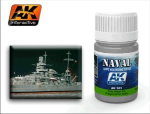 画像1: AKインタラクティブ[AK00303]ドイツ海軍用グレーウォッシュ (1)