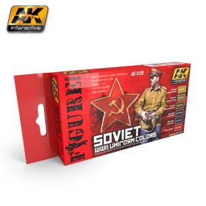 画像1: AKインタラクティブ[AK3120] ソビエトWW2ユニフォームカラーセット (1)