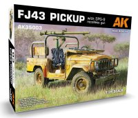AKインタラクティブ[AK35003]1/35  テクニカル・SPG-9無反動砲搭載