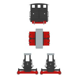 画像8: AKインタラクティブ[AK35008]1/35 ブロイアーIV　レイルシャンター(小型機関車)