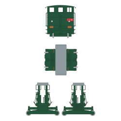 画像4: AKインタラクティブ[AK35009]1/35 アウトモトーレ FS206/207/208 ソグリオーラ・レイルシャンター(小型機関車)