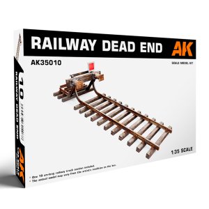 画像1: AKインタラクティブ[AK35010]1/35 鉄道線路・終点 (1)