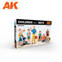 AKインタラクティブ[AK35016]少年フィギュアセット1/35