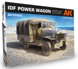 AKインタラクティブ[AK35020]1/35 イスラエル国防軍パワーワゴンWM300ウィンチ付き
