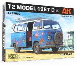 画像1: AKインタラクティブ[AK35022]T2バス 1967年型(1/35)