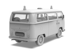 画像7: AKインタラクティブ[AK35023]T2バス 1967年型(1/35) 救急車