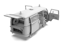 画像15: AKインタラクティブ[AK35023]T2バス 1967年型(1/35) 救急車