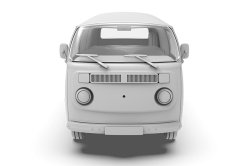 画像6: AKインタラクティブ[AK35025]T2バン 1972年型(1/35) 商用車